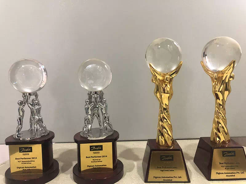 Best Performer Awards from Danfoss Drives