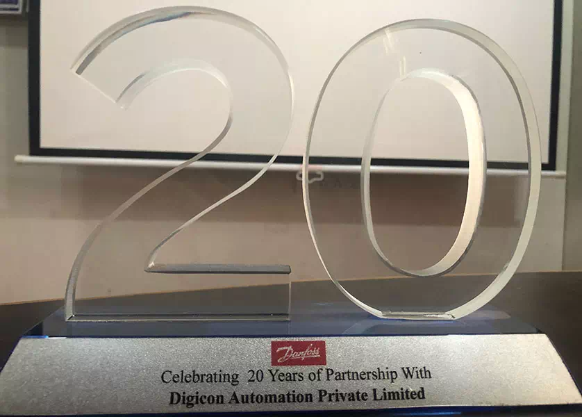 Danfoss Drives 20 Yrs of Association