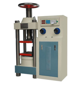 Hydraulic Testing m/c., Compression Testing